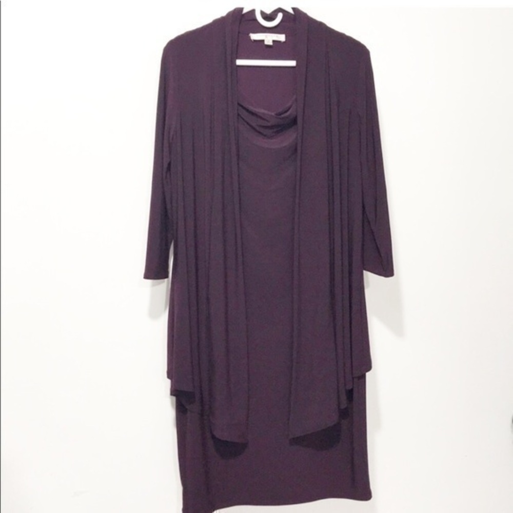 Evan-Picone dress size 10 color purple